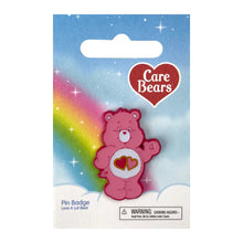 Load image into Gallery viewer, Love A Lot Care Bear Enamel Pin Badge
