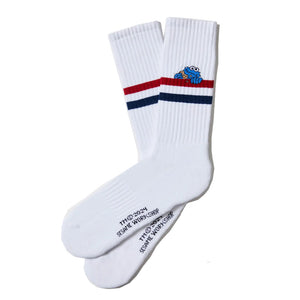 Cookie Monster Sesame Street Ribbed Socks