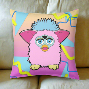 Furby Faux Suede Cushion