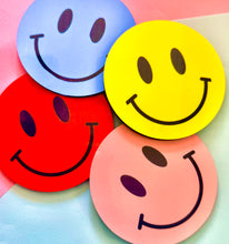 Load image into Gallery viewer, Happy Face Drinks Coasters
