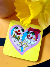 Load image into Gallery viewer, Mr &amp; Mrs Blobby Inspired Drinks Coaster
