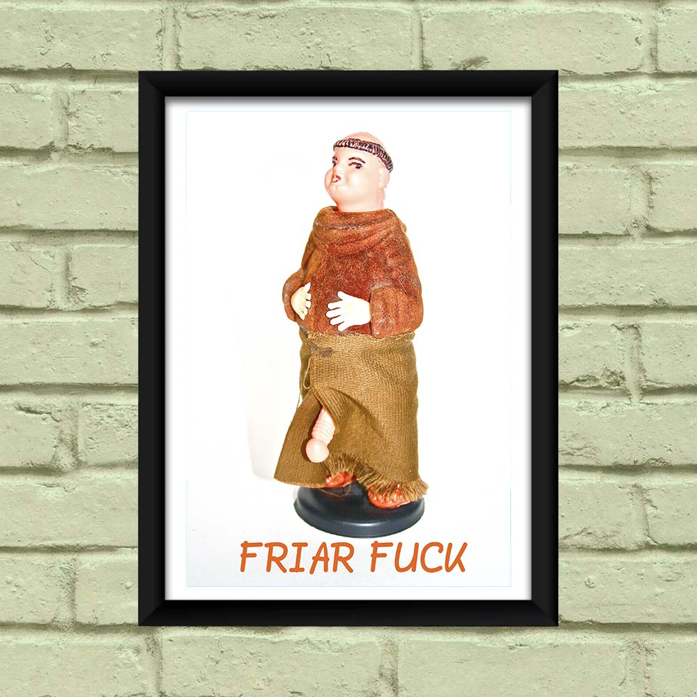 Friar Fuck Digital Art Print