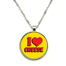 Load image into Gallery viewer, I ❤️ Cheese Necklace
