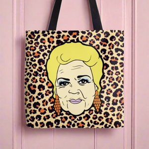 Pat Butcher Leopard Print Tote Bag