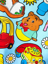 Load image into Gallery viewer, Retro Toys Tea Towel
