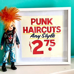 Punk Haircuts Riso Print