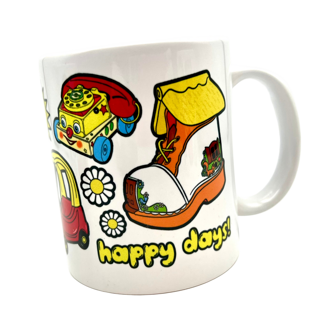 Retro Toys Ceramic Mug