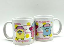 Load image into Gallery viewer, Furby 1990&#39;s Inspired Ceramic Mug
