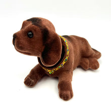 Load image into Gallery viewer, Stanley The Dark Brown Nodding Dog
