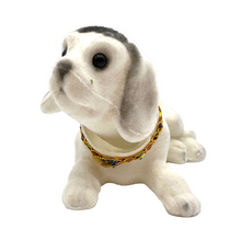 Load image into Gallery viewer, Eddie The White Nodding Dog
