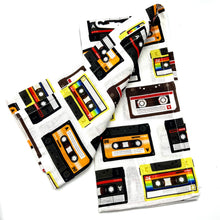 Load image into Gallery viewer, Cassette Tapes Tea Towel
