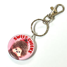 Load image into Gallery viewer, Sweet Cheeks Monkey Keyring
