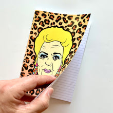 Load image into Gallery viewer, Pat Butcher Inspired A5 Notebook
