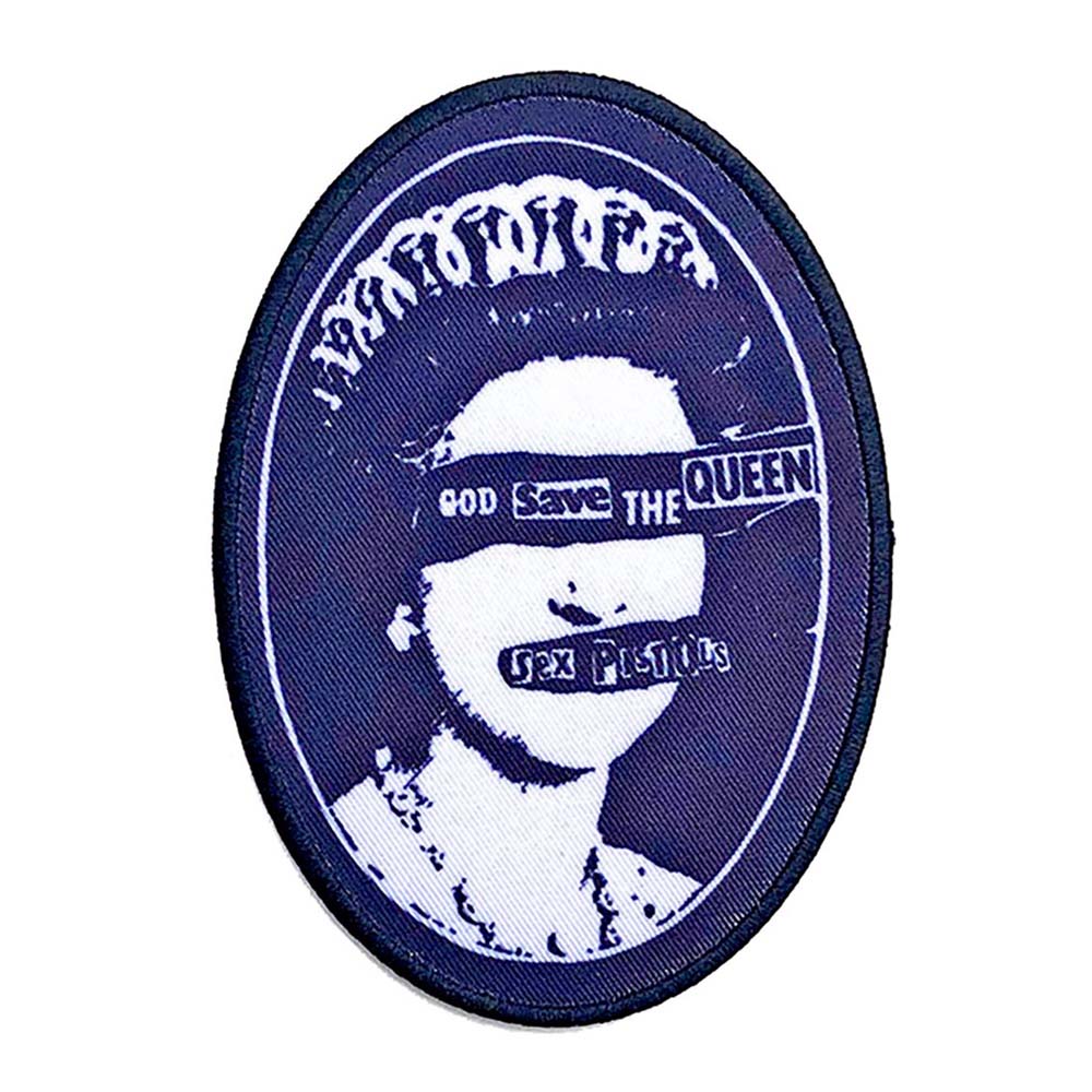 The Sex Pistols God Save The Queen Iron On Patch – Bite Your Granny