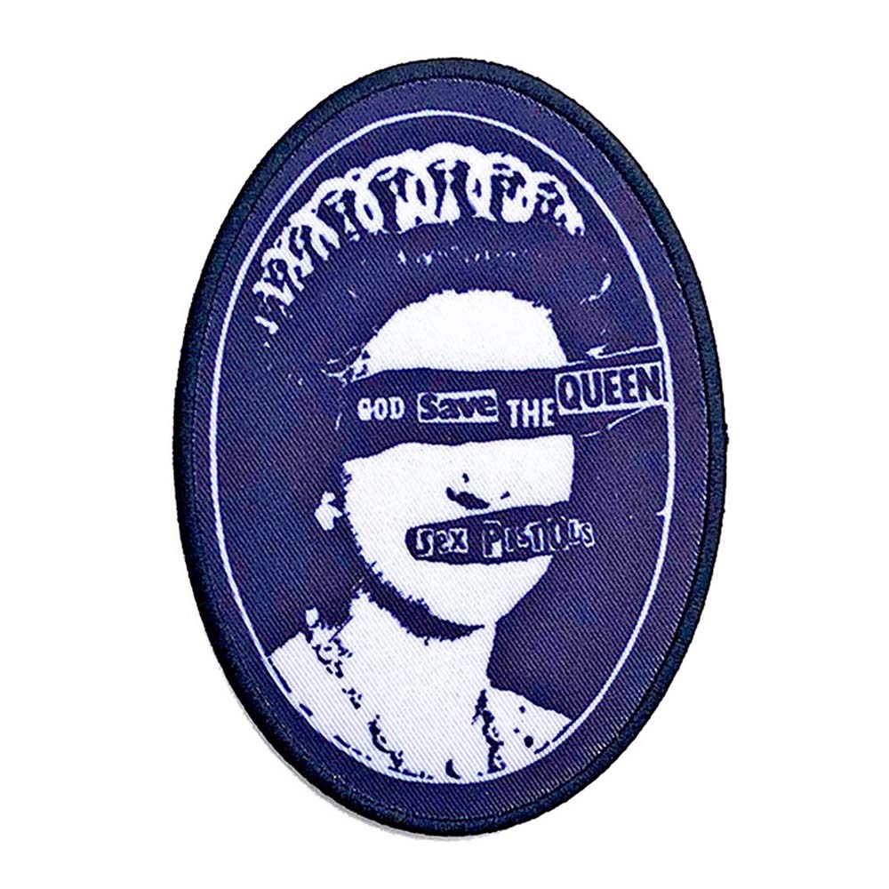 The Sex Pistols God Save The Queen Iron On Patch