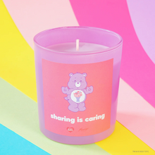 Load image into Gallery viewer, Sharing is Caring Watermelon Scented Care Bear Candle Jar
