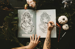 Ruby Rose Designs Tattoo Activity Book