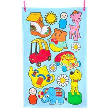 Load image into Gallery viewer, Retro Toys Tea Towel

