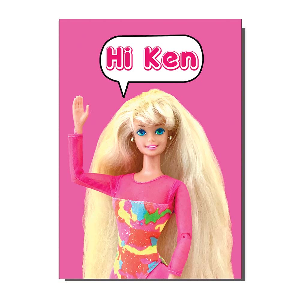 Hi Ken Greetings Card