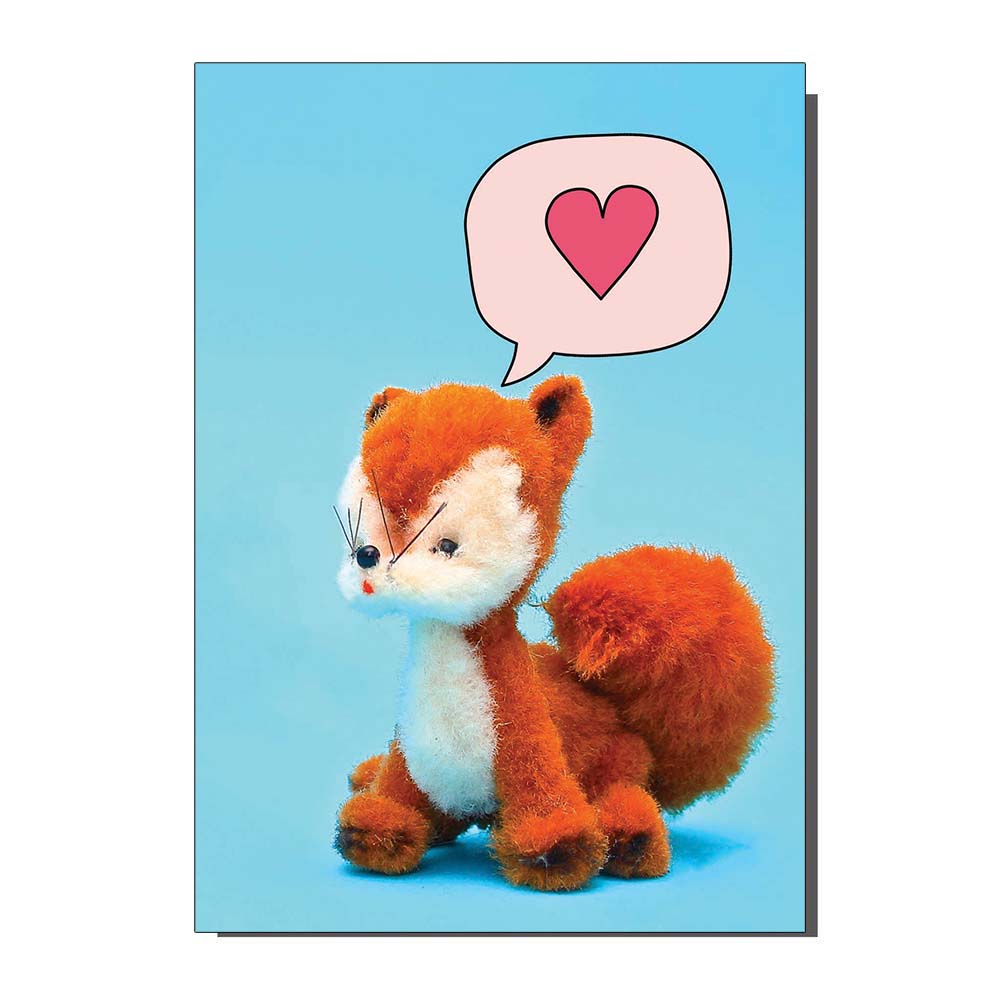 Cute Foxy Greetings Card