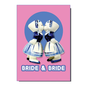 Kitsch Bride & Bride Wedding Card