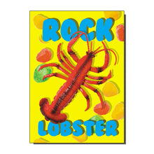 Load image into Gallery viewer, Rock Lobster Greetings Card
