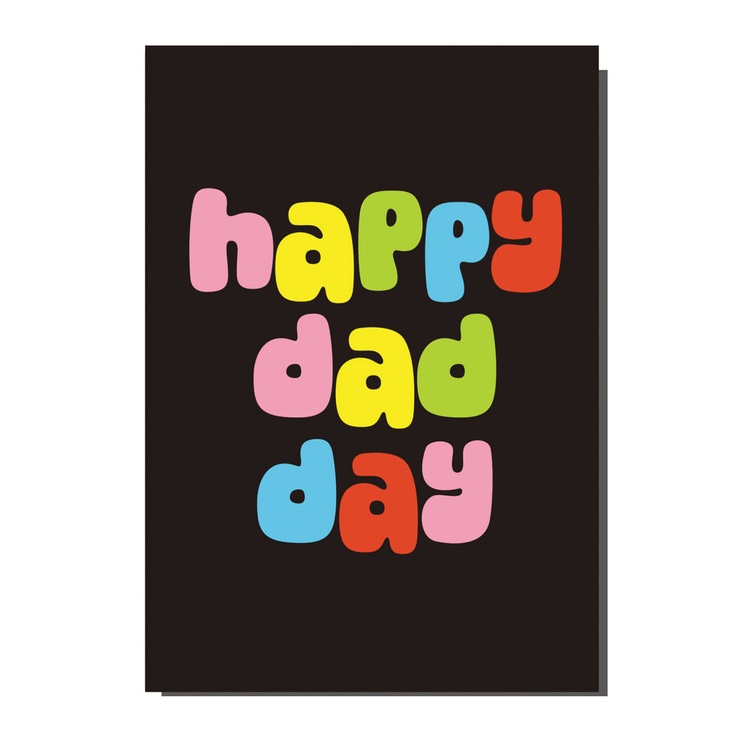 Happy Dad Day Greetings Card