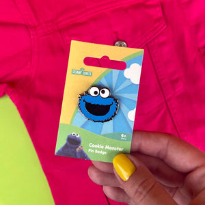 Cookie Monster Enamel Pin Badge