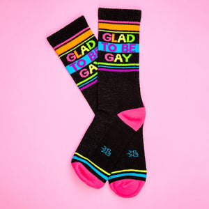 Glad To Be Gay Ribbed Socks