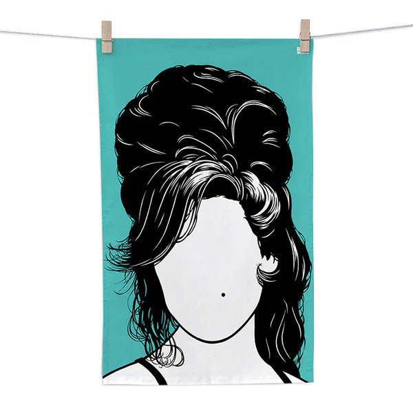 Amy Winehouse Tea Towel