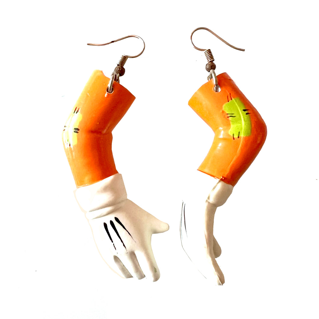 Toy Arm Earrings