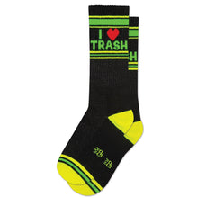 Load image into Gallery viewer, I Love Trash Unisex Ribbed Socks
