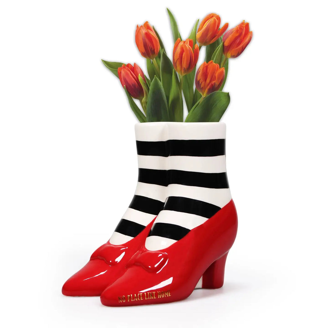 The Wizard Of Oz Ruby Slippers Vase