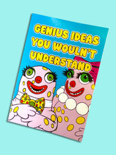 Load image into Gallery viewer, Genius Ideas Blobby Notebook
