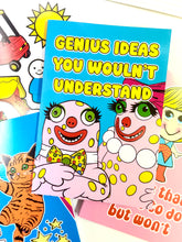 Load image into Gallery viewer, Genius Ideas Blobby Notebook
