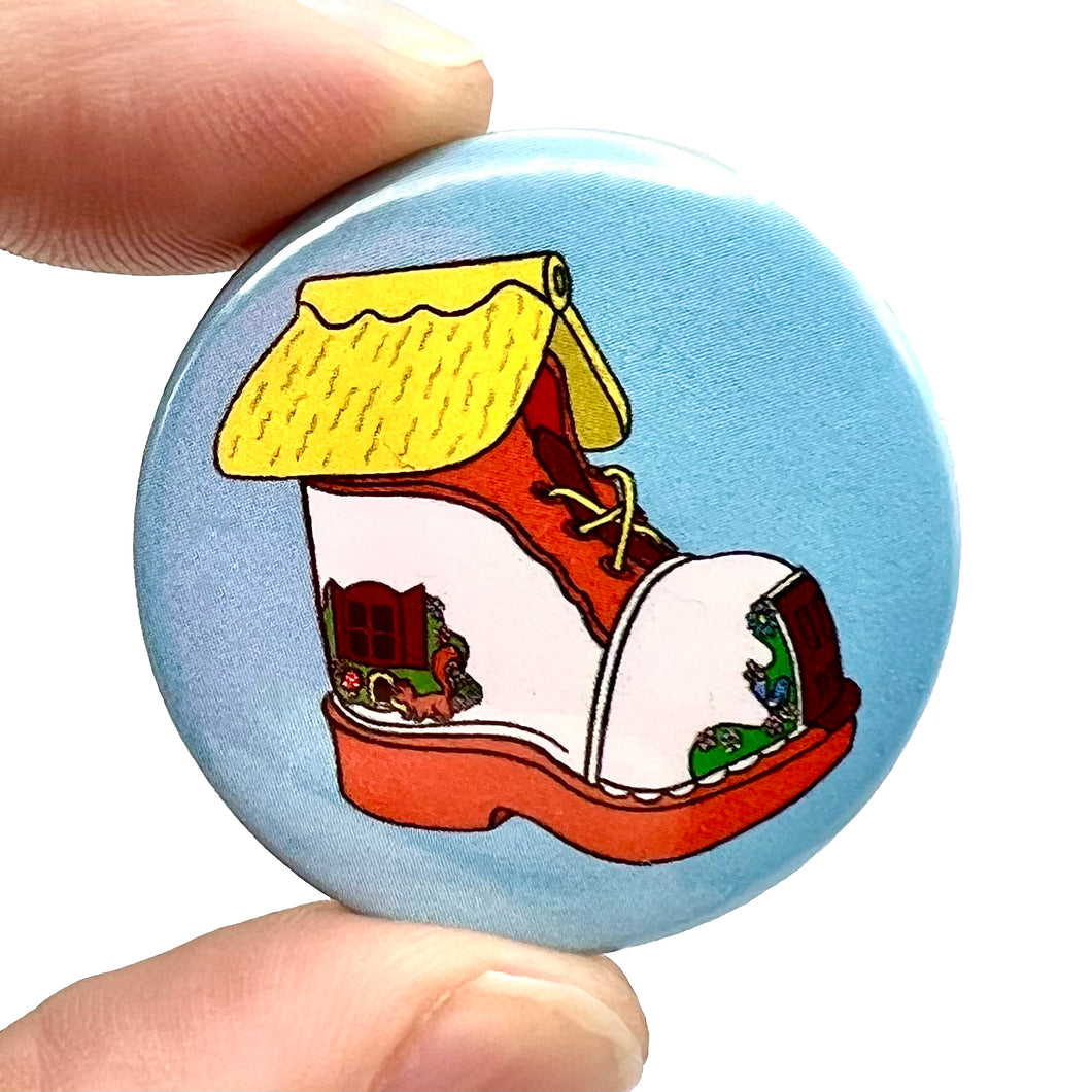 Boot House Button Pin Badge (Copy)