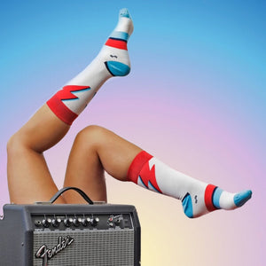 David Bowie Aladdin Sane Socks