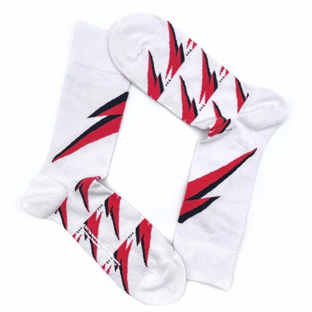 David Bowie Aladdin Sane Socks