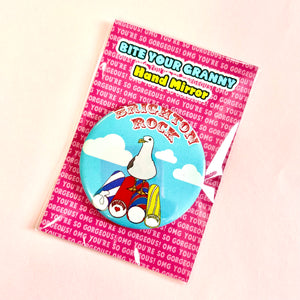 Brighton Rock Seagull Pocket Hand Mirror