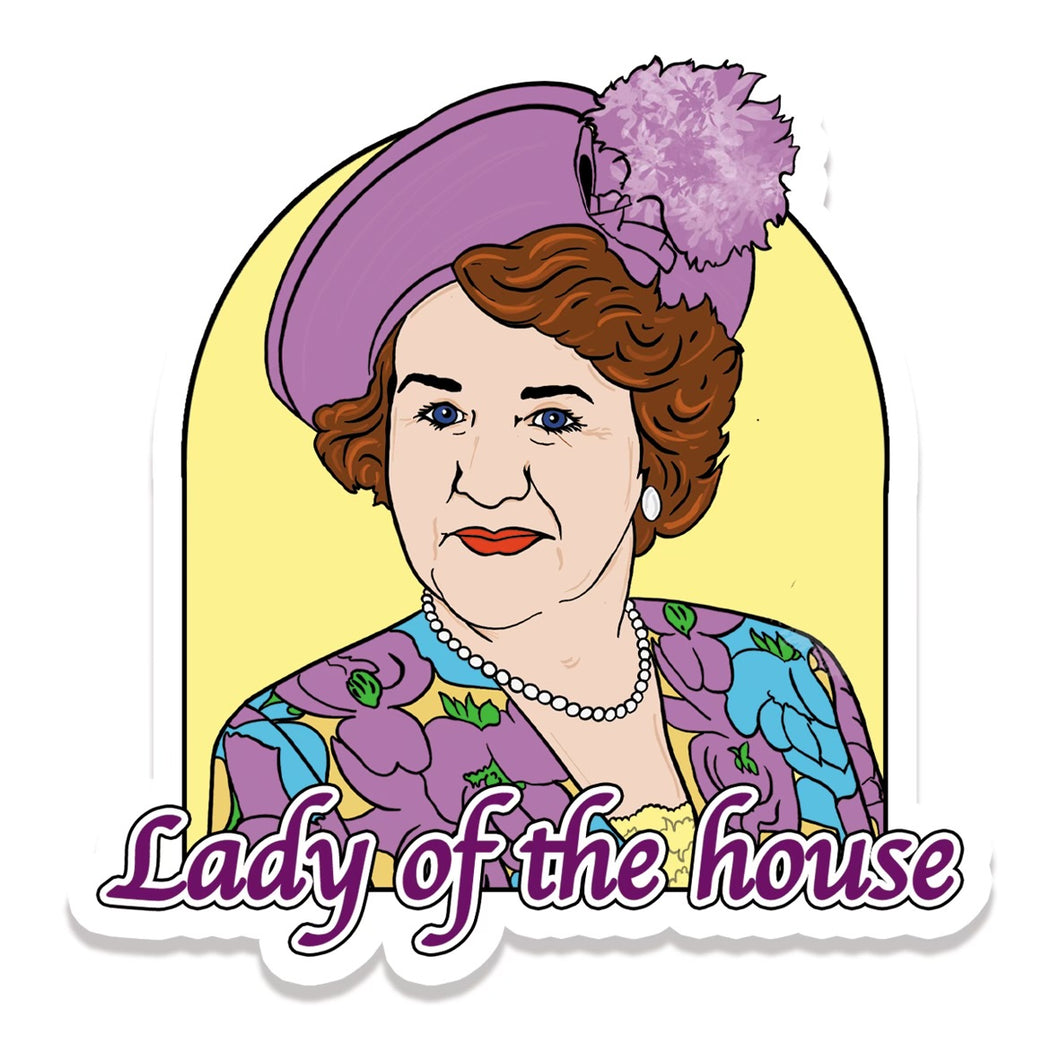 Lady Of The House Inspired Vinyl Sticker