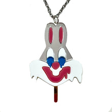 Load image into Gallery viewer, Melty Bugs Bunny Ice Cream Mirror Popsicle Necklace
