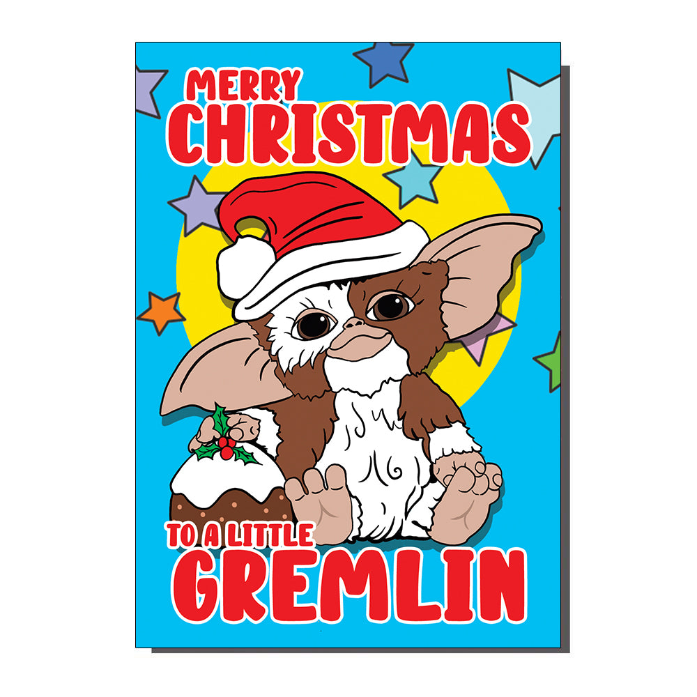 The Gremlins Film Inspired Christmas Card