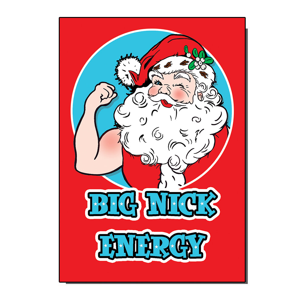 Big Nick Energy Christmas Card