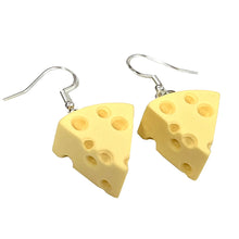 Load image into Gallery viewer, I ❤️ Cheese Earrings
