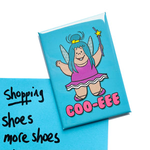 Coo-Eee Fairy Inspired Fridge Magnet