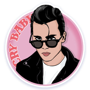 Cry Baby Inspired Vinyl Sticker