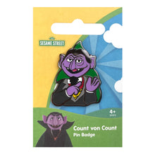 Load image into Gallery viewer, Count Von Count  Enamel Pin Badge
