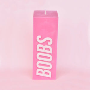 Boobs 3D Pillar Candle