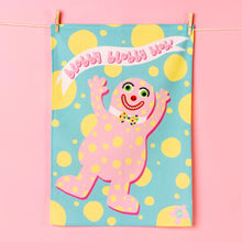 Load image into Gallery viewer, Blobby Blobby Blobby Tea Towel
