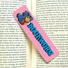 Load image into Gallery viewer, Ello Worm Bookworm Bookmark
